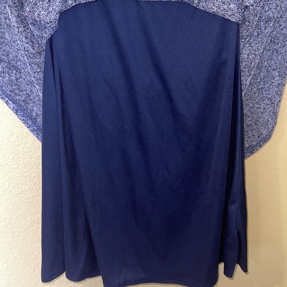 NWT Altar’d State Navy White Knit Dress Size Small - Picture 3 of 6